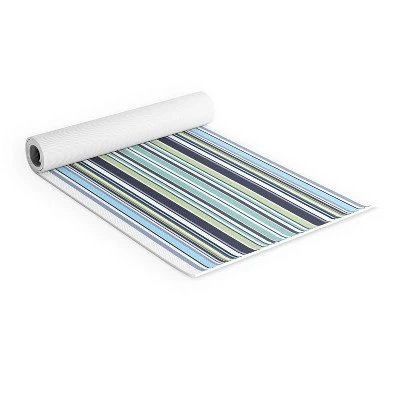 Sheila Wenzel-Ganny Lavender Mint Blue Stripes (6mm) 24" X 70" Yoga Mat - Society6 1 Sheila Wenzel-Ganny Lavender Mint Blue Stripes (6mm) 24" X 70" Yoga Mat - Society6