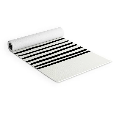 Bohomadic.Studio Minimal Series Black Striped Arch (6mm) 70" X 24" Yoga Mat - Society6 1 Bohomadic.Studio Minimal Series Black Striped Arch (6mm) 70" X 24" Yoga Mat - Society6