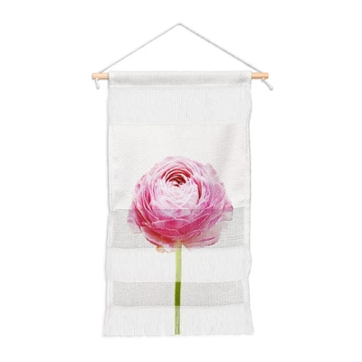 Cassia Beck Ranunculus Flower Fiber Wall Hanging - Society6 3 Cassia Beck Ranunculus Flower Fiber Wall Hanging - Society6 - Image 3