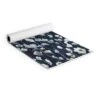 Ninola Design Watery Abstract Flowers Navy (6mm) 70" X 24" Yoga Mat - Society6