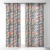 CayenaBlanca Color Magic Single Panel Sheer Window Curtain - Society6