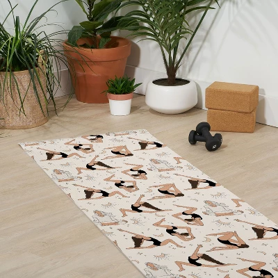 The Optimist Dance Of The Spirit Pattern (6mm) 24" X 70" Yoga Mat - Society6 2 The Optimist Dance Of The Spirit Pattern (6mm) 24" X 70" Yoga Mat - Society6 - Image 2